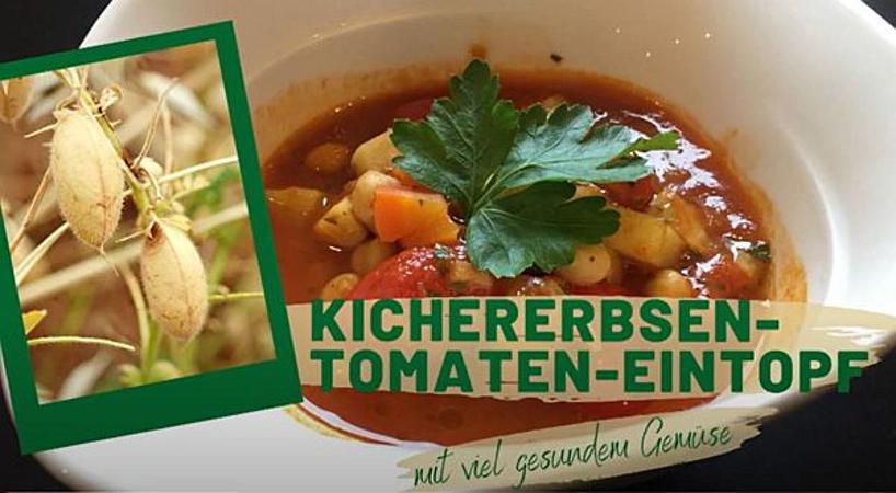 Kichererbsen-Tomaten-Eintopf