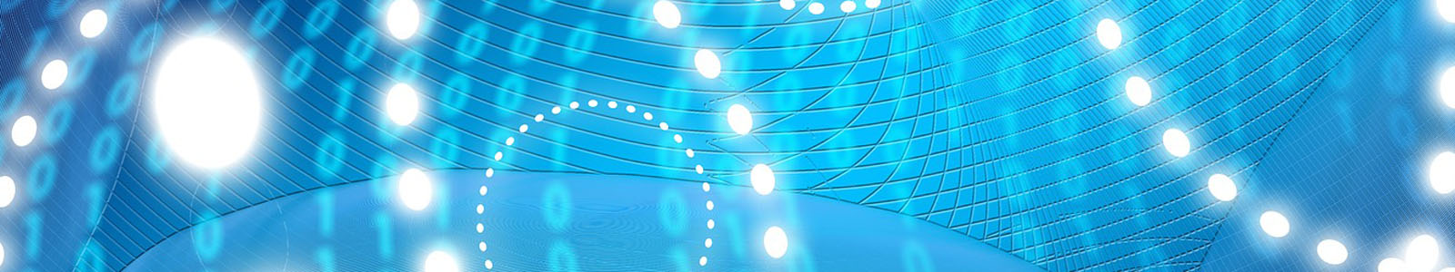 Leuchtende blaue und weiße Ringe ©pixabay